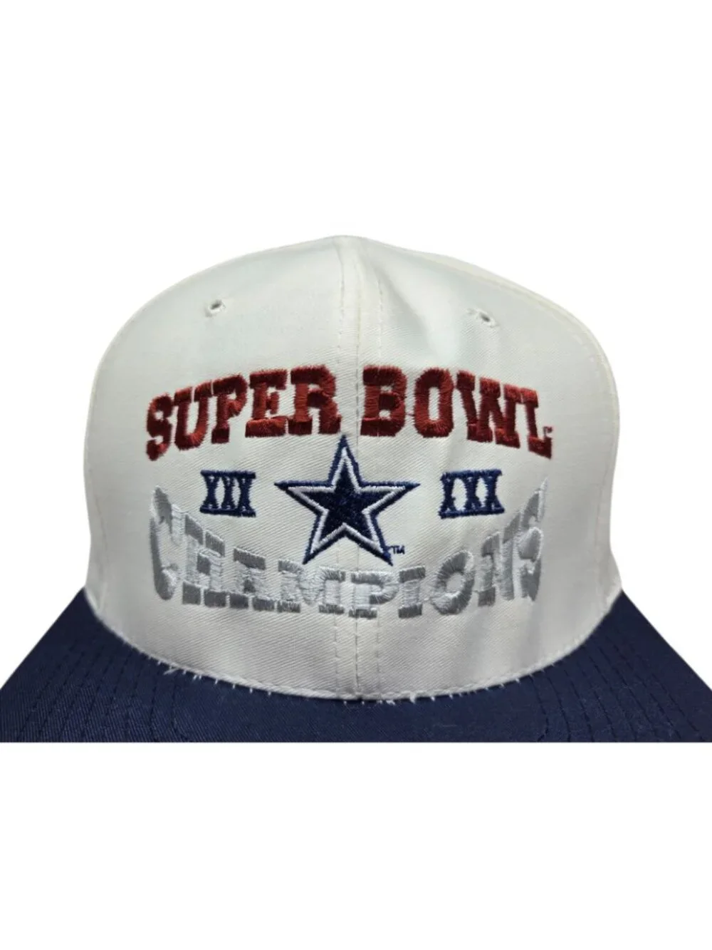 Vintage Dallas Cowboys Super Bowl XXX Champions Snapback Hat Cap 90s NFL Nissin